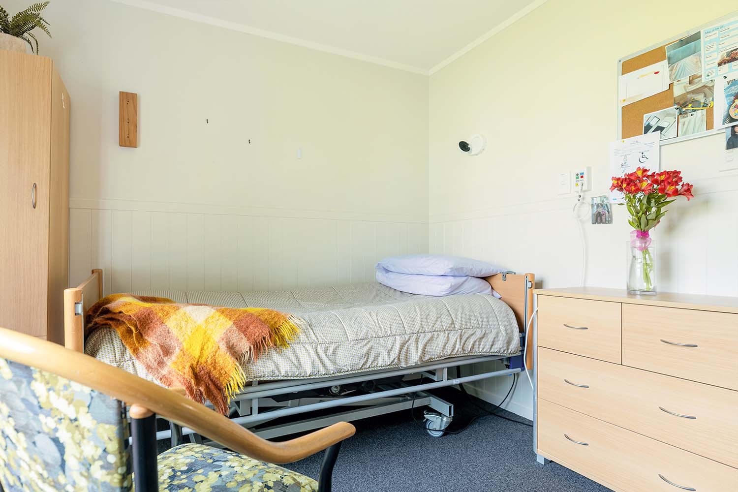 CHT Beachhaven Care Home Bedroom