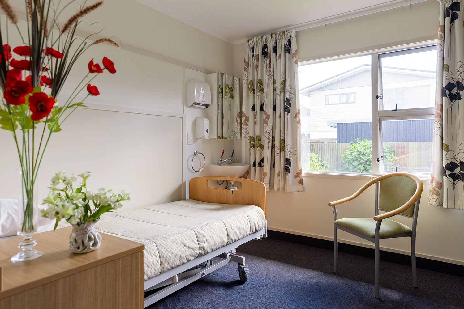CHT St Christophers Care Home Bedroom